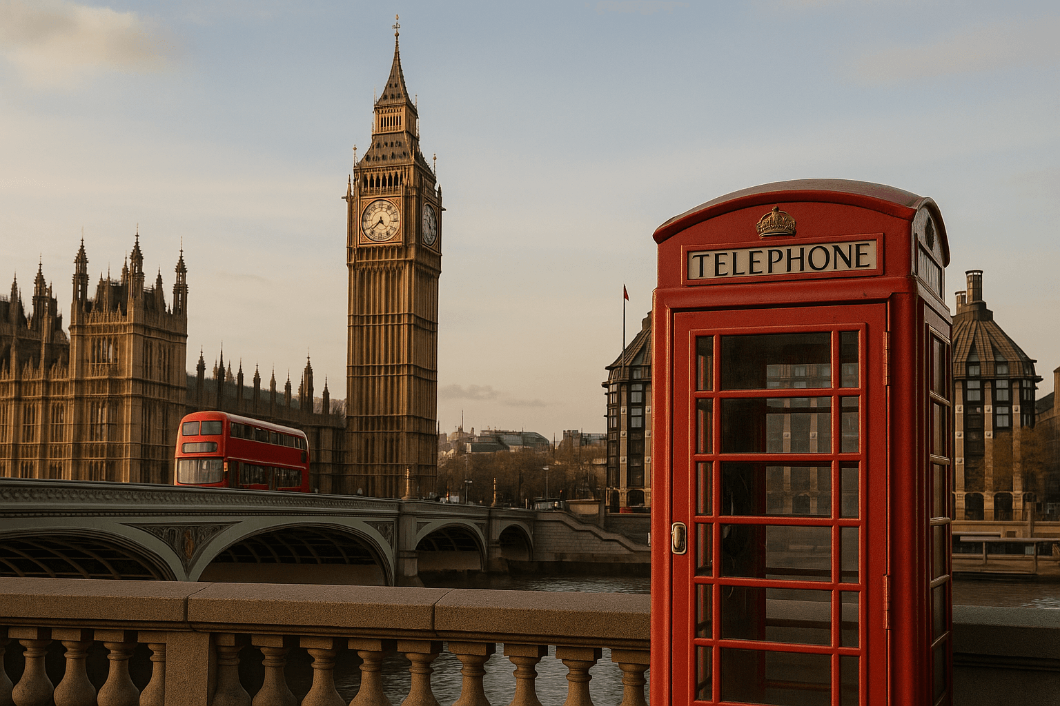 Business class flights to London background